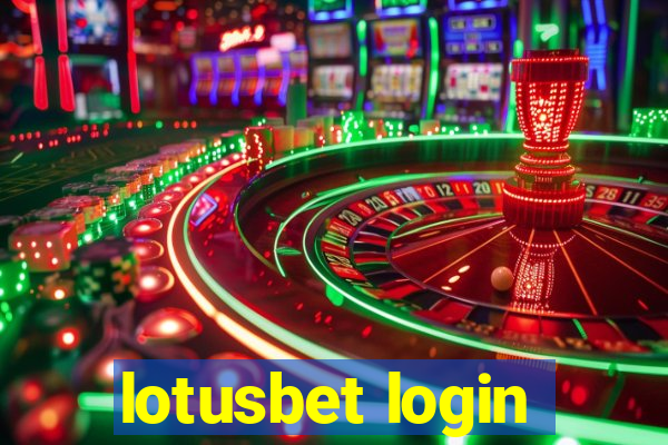 lotusbet login